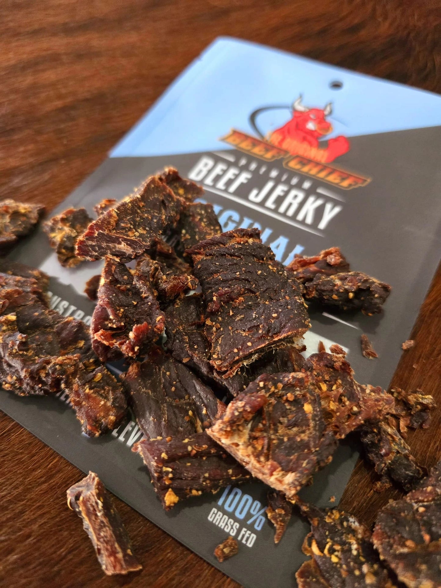 Beef Chief beef jerky flavour range
